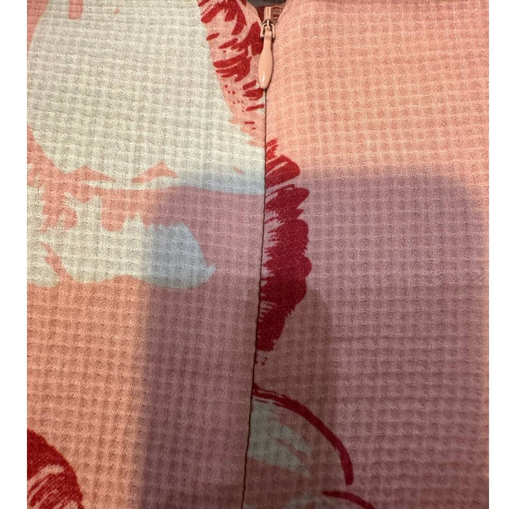 by TIMO $527 Vintage Rose Floral Ruffle Maxi Dress Size L - Picture 10 of 12